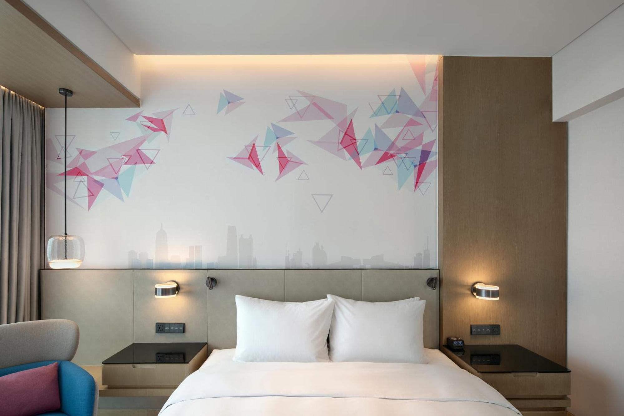 Hilton Garden Inn Shenzhen World Exhibition & Convention Center Exterior foto
